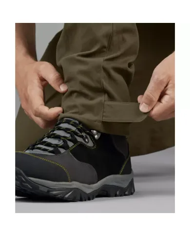 SPODNIE SEELAND Outdoor stretch trousers Pine green