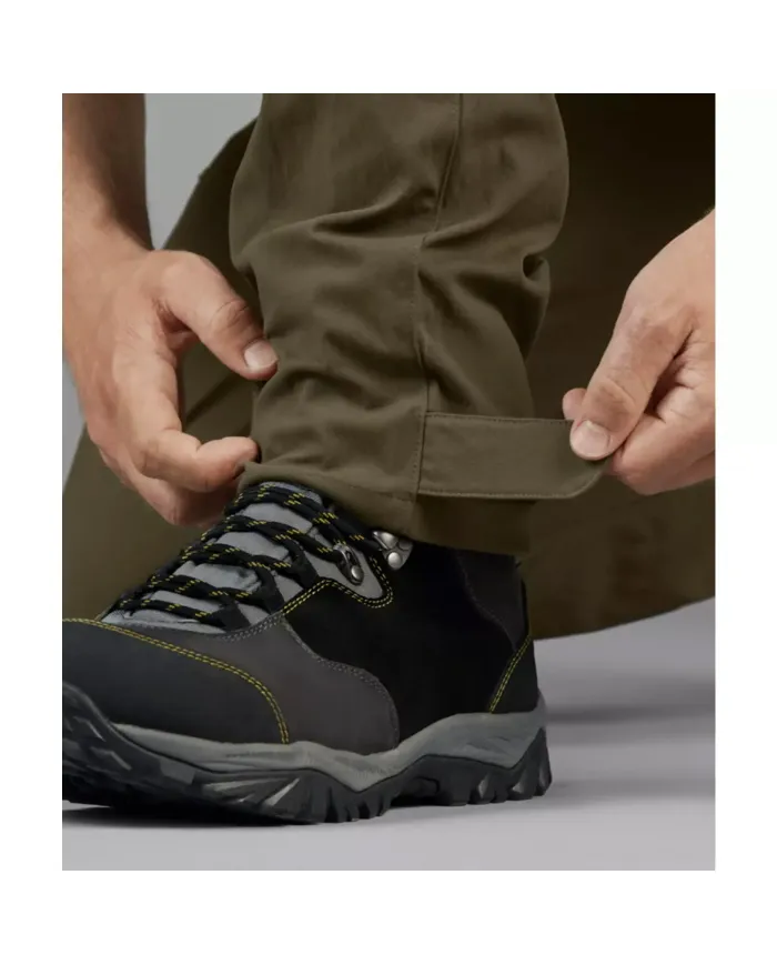 SPODNIE SEELAND Outdoor stretch trousers Pine green