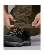 SPODNIE SEELAND Outdoor stretch trousers Pine green