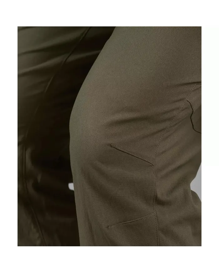 SPODNIE SEELAND Outdoor stretch trousers Pine green