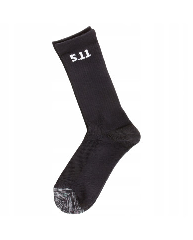 SKARPETKI 5.11 3-PACK 6 SOCKS 019 BLACK 1SZ