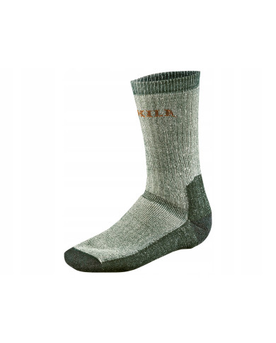 SKARPETKI HARKILA EXPEDITION SOCK GREY/GREEN