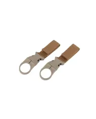 101 Inc. Uchwyt MOLLE na butelkę 2szt Coyote JF007