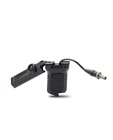 Strike Industries - Chwyt Picatinny Angled Vertical Grip - Short - Czarny - SI-AR-CMAG-RAIL-S-BK