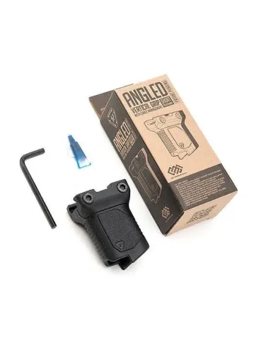 Strike Industries - Chwyt Picatinny Angled Vertical Grip - Short - Czarny - SI-AR-CMAG-RAIL-S-BK