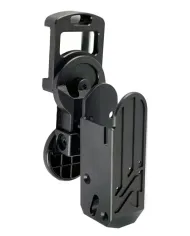WIESZAK IPSC DOUBLE ALPHA FLEX HOLSTER RH ALUMINIUM ASSEMBLY - BLACK BEZ WKŁADKI