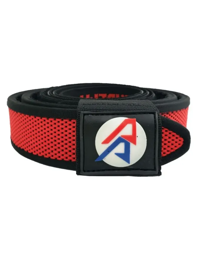 PAS IPSC DOUBLE ALPHA PREMIUM BELT RED 38