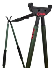 Pastorał myśliwski kraczka, 4 nogi, 2 punkty podparcia Green