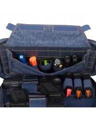 POKROWIEC HELIKON DOUBLE PISTOL WALLET NYLON MELANGE BLUE