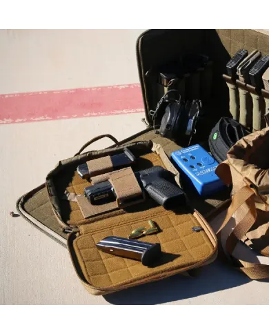 POKROWIEC HELIKON SINGLE PISTOL WALLET CORDURA OLIVE GREEN