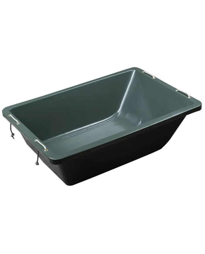 Kuweta duża zielona prostokątna