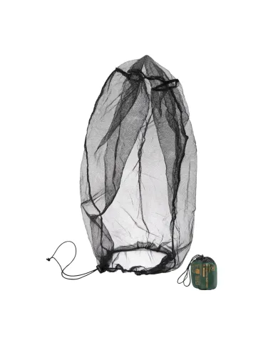 SIATKA NA KOMARY DEERHUNTER PACKABLE HEADNET BLACK