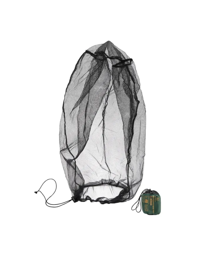 SIATKA NA KOMARY DEERHUNTER PACKABLE HEADNET BLACK