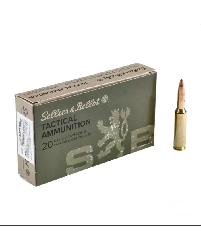 Amunicja S&B, kaliber 6,5 Creedmoor FMJBT 140grs/9,1g Amunicja S&B, kaliber 6,5 Creedmoor FMJBT 140grs/9,1g