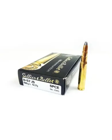 Amunicja kulowa S&B, kaliber 8x57JS SPCE 12,7g/196grs