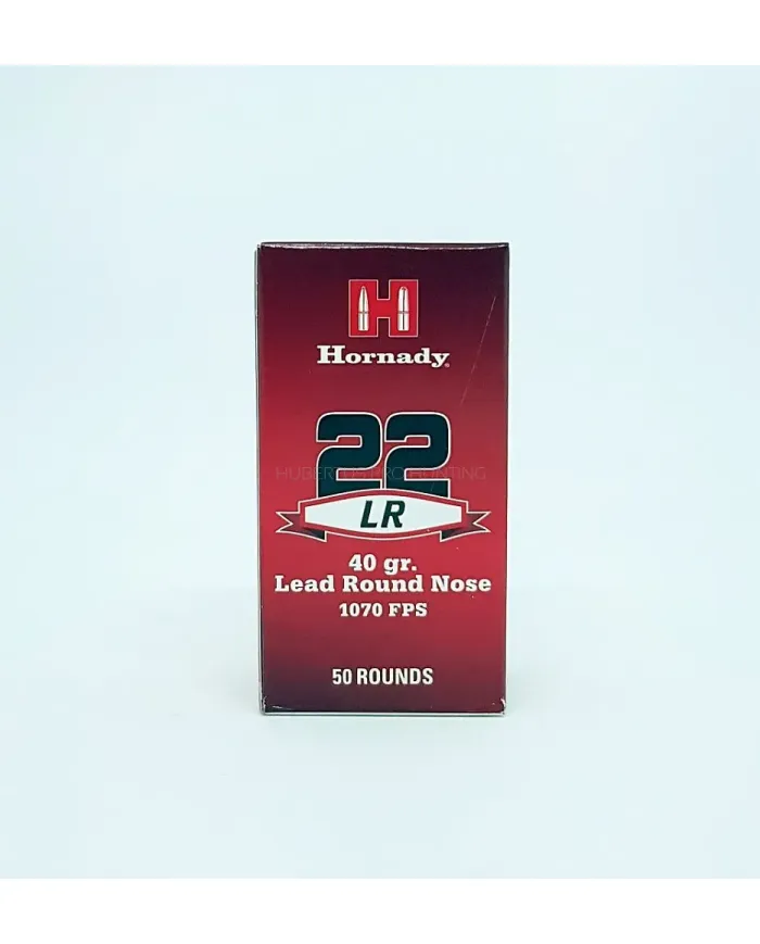 Amunicja bocznego zapłonu HORNADY 22LR LRN 40gr/2,59g (1 paczka 50 szt)