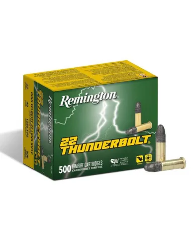Amunicja bocznego zapłonu REMINGTON kal. 22LR 2,6g/40gr High Speed Thunderbolt RN