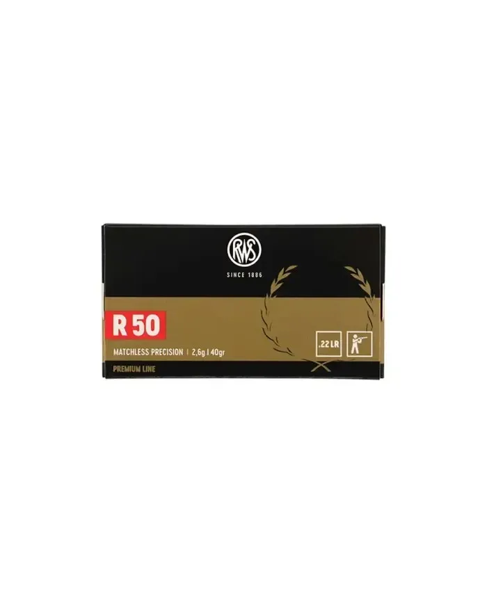 Amunicja RWS kal. .22LR LFB R50 Matchless Precision 2,6g/40gr
