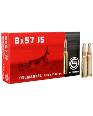 Amunicja kulowa GECO 8x57JS SP (TM) 12g/185gr Amunicja kulowa GECO 8x57JS SP (TM) 12g/185gr