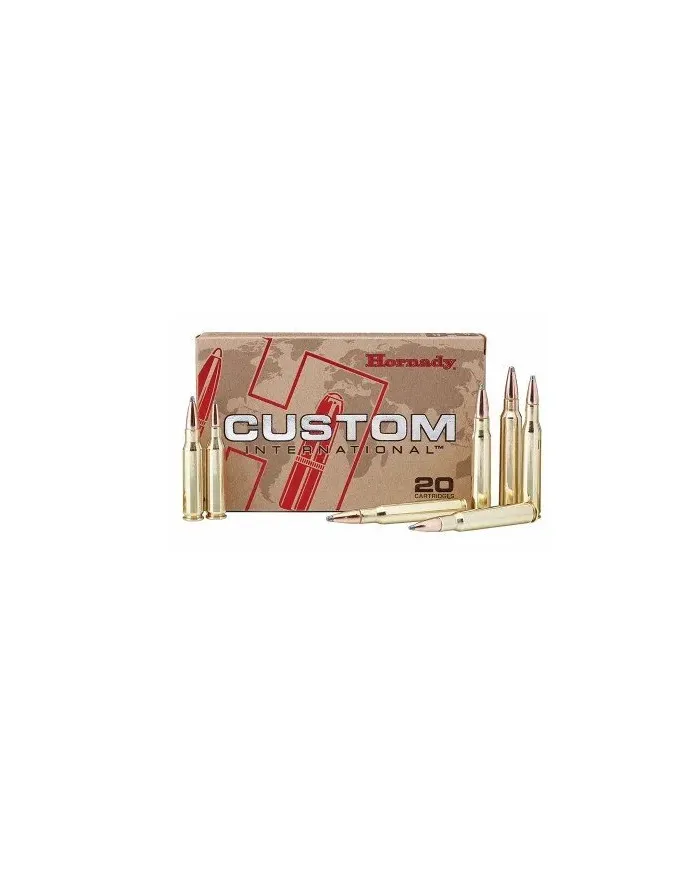 Amunicja kulowa HORNADY 8x57JS SP Int. 195gr/12,6g Amunicja kulowa HORNADY 8x57JS SP Int. 195gr/12,6g