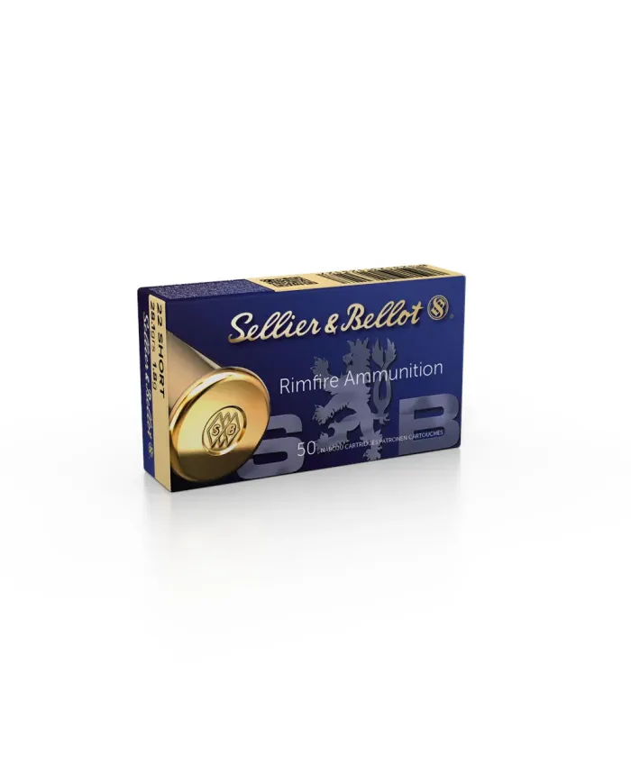 Amunicja bocznego zapłonu S&B .22LR SHORT LRN 1,8gr/40grn