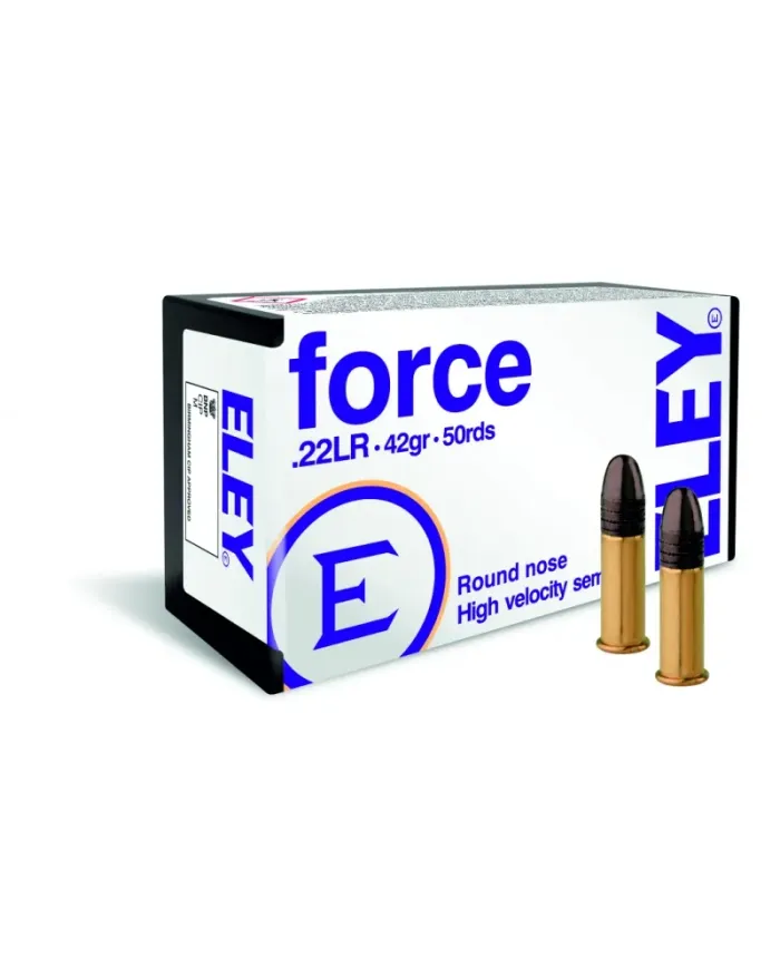 Amunicja kulowa ELEY kal. 22LR FORCE 42gr