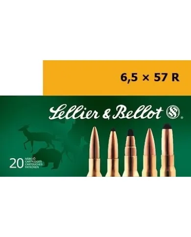 Amunicja S&B, kaliber 6,5x57R SP 8,5g