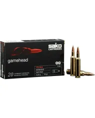 Amunicja kulowa SAKO 243Win Gamehead 6,5g/100grs Amunicja kulowa SAKO 243Win Gamehead 6,5g/100grs