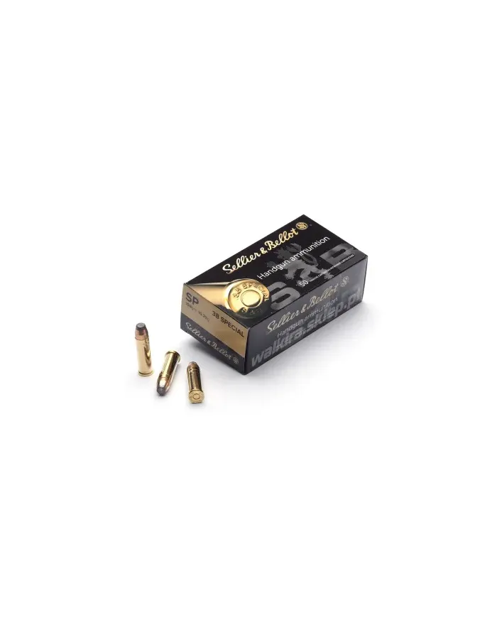 Amunicja S&B, kaliber .38 Special -LRN 10,25G
