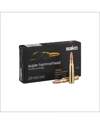 Amunicja kulowa SAKO 308win Super Hammerhead 9,7g