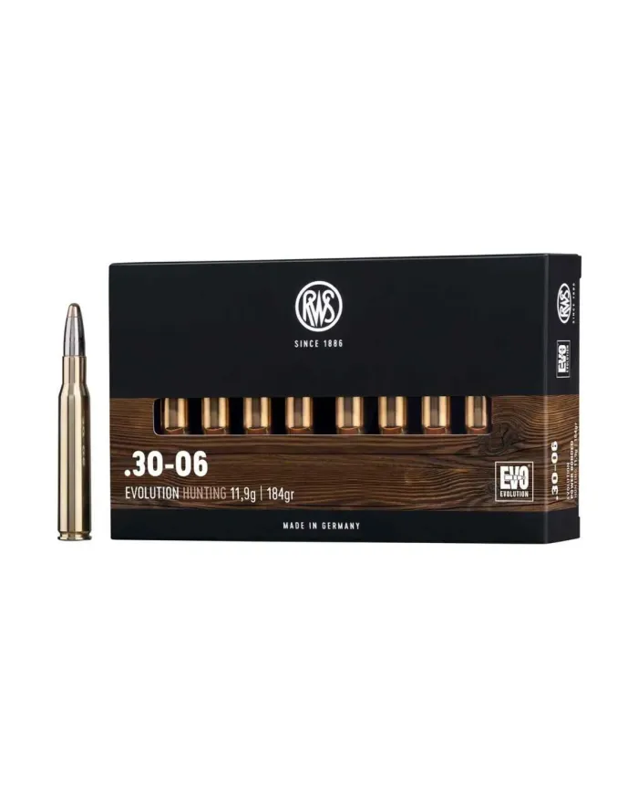 Amunicja kulowa RWS .30-06 EVO 11,9G Amunicja kulowa RWS .30-06 EVO 11,9G