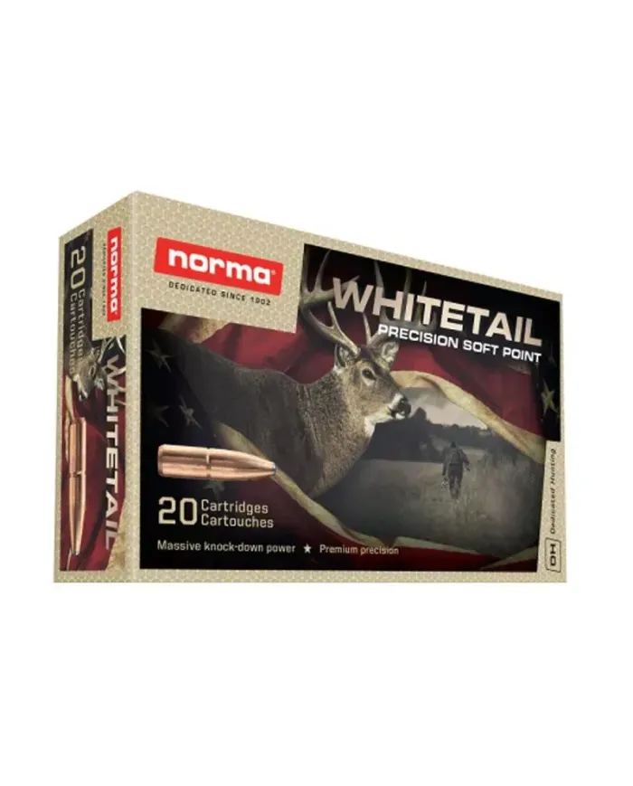 Amunicja kulowa .30-06Spr Norma SP Whitetail 11,7g/180grs