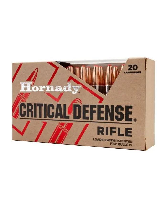 Amunicja kulowa HORNADY .223Rem FTX Critical Defense 73gr/4,73g (20szt) Amunicja kulowa HORNADY .223Rem FTX Critical Defense 73gr/4,73g (20szt)