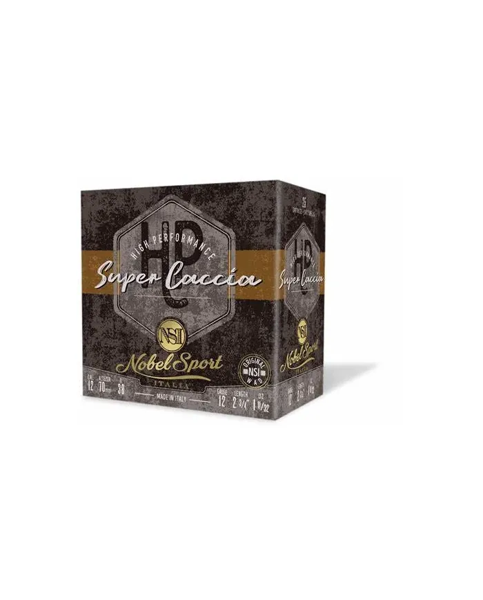 Amunicja myśliwska NOBEL 12/70 SUPER CACCIA MIX 38G 3/5
