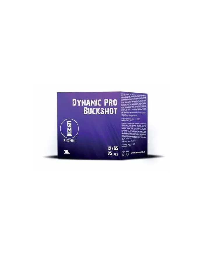 Amunicja 12/65 DYNAMIC PRO BUCKSHOT 30g (8 pcs) Fam-Pionki