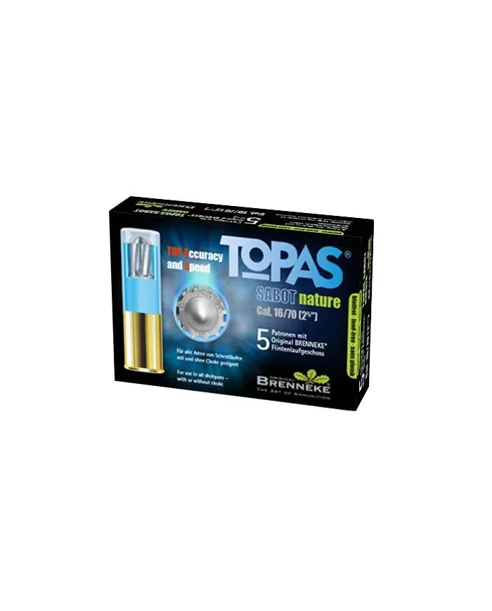 Amunicja Brenneke kal. 16/70 TOPAS Nature 17g