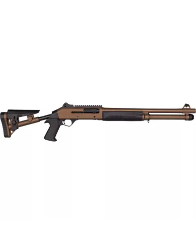 Strzelba samopowtarzalna AKSA S4 FX-05 Tactical Bronze (Kolba teleskopowa)