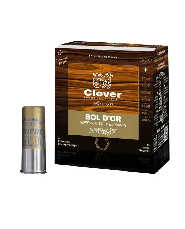 Amunicja śrut. 12/70 Clever Mirage T4 BOL D'OR "7,5" 24g