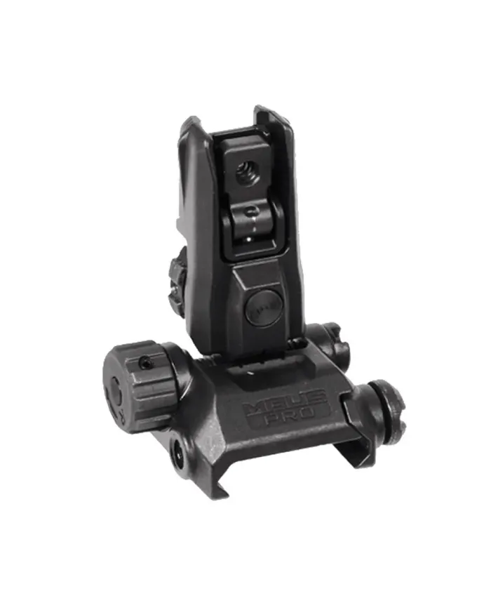 Magpul - Celownik przeziernikowy składany MBUS® Pro LR - Czarny - MAG527