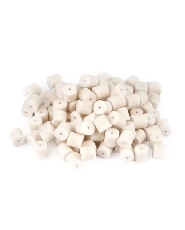 Przecieraki filcowe (100 szt) kal. 9mm Łuszczek