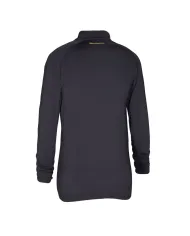 BIELIZNA DEERHUNTER HEAT INDERSHIRT WITH ZIP-NECK BLACK