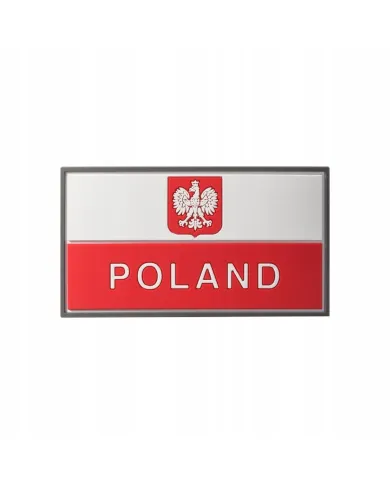 POLISH LARGE BANNER PATCH - PVC - TRUE COLORS