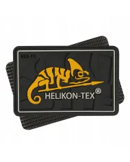 PATCH HELIKON EMBLEMAT LOGO HELIKON-TEX - PVC - BLACK OD-HNK-RB-01