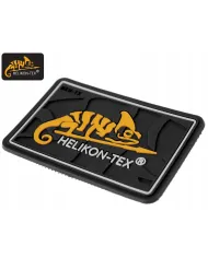 PATCH HELIKON EMBLEMAT LOGO HELIKON-TEX - PVC - BLACK OD-HNK-RB-01