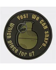 PATCH HELIKON EMBLEMAT LOGO HELIKON-TEX - PVC - BLACK OD-HNK-RB-01