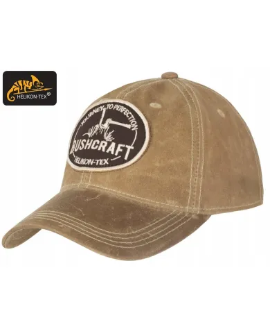 CZAPKA HELIKON BASEBALL BUSHCRAFT - WAXED COTTON - KHAKI