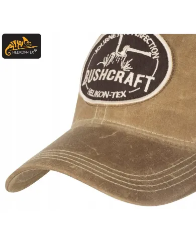 CZAPKA HELIKON BASEBALL BUSHCRAFT - WAXED COTTON - KHAKI