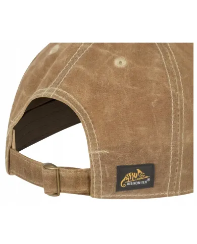 CZAPKA HELIKON BASEBALL BUSHCRAFT - WAXED COTTON - KHAKI