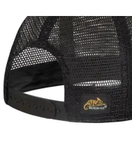 CZAPKA HELIKON TRUCKER PLAIN - DIRTY WASHED COTTON - DIRTY WASHED BLACK/ CZARNY