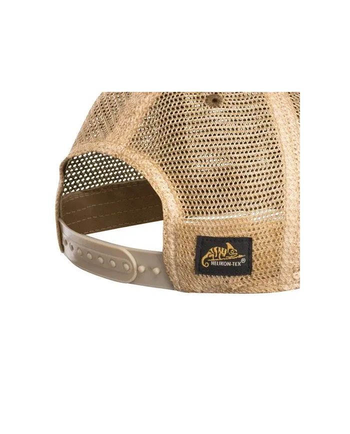CZAPKA HELIKON TRUCKER TACTICAL - DIRTY WASHED COTTON - US WOODLAND / KHAKI